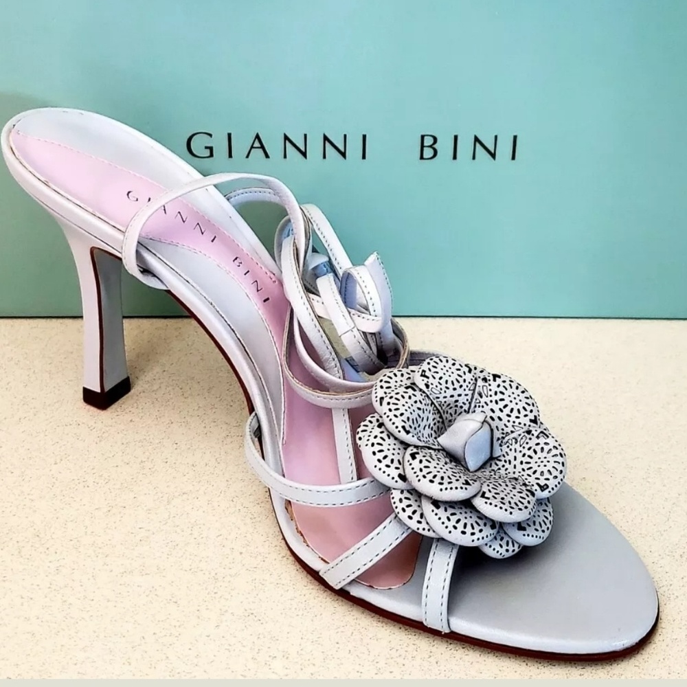 New Giani Binni Gladiator Open Toe Heels 8M